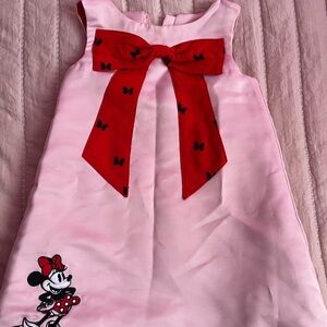 Minnie Mouse Dress. Very good thick material, light stain in the back